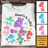 Personalized Gift for Grandma Blessed To Be Called Grandma Fun Bear Shirt - Hoodie - Sweatshirt 26226 thumb 1