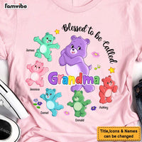 Personalized Gift for Grandma Blessed To Be Called Grandma Fun Bear Shirt - Hoodie - Sweatshirt 26226 thumb 1