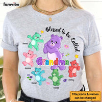 Personalized Gift for Grandma Blessed To Be Called Grandma Fun Bear Shirt - Hoodie - Sweatshirt 26226 thumb 1