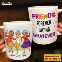 Personalized Gift For Friends Forever Facing Whatever Mug 26231 thumb 1