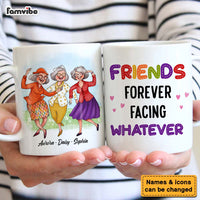 Personalized Gift For Friends Forever Facing Whatever Mug 26231 thumb 1