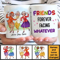 Personalized Gift For Friends Forever Facing Whatever Mug 26231 thumb 1