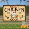 Personalized Gift For Farm Mom Grandma Chicken Coop Metal Sign 26232 1
