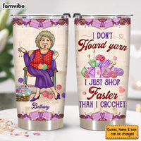Personalized Gift For Grandma Crochet Yarn Steel Tumbler 26238 thumb 1