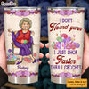 Personalized Gift For Grandma Crochet Yarn Steel Tumbler 26238 1