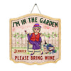 Personalized Garden Gifts For Grandma I'm In The Garden Wood Sign 26246 1