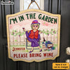 Personalized Garden Gifts For Grandma I'm In The Garden Wood Sign 26246 1