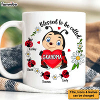 Personalized Blessed To Be Called Grandma Mug 26248 thumb 1