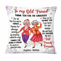 Personalized Gift For Senior Friends  Thank You Pillow 26253 thumb 1
