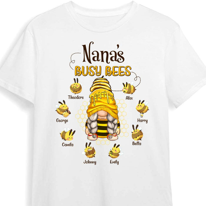 Personalized Gift For Mom Grandma Busy Bees Shirt - Hoodie - Sweatshirt 26259 1