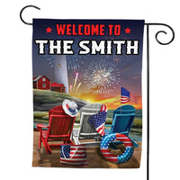 Personalized Gift for Family Welcom To Our Home Flag 26260 thumb 1