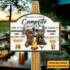 Personalized Gift For Couple Crazy Camping Wood Sign 26261 1