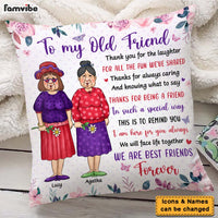 Personalized Gift For Senior Friends Friends Forever Pillow 26264 thumb 1