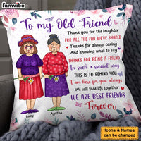 Personalized Gift For Senior Friends Friends Forever Pillow 26264 thumb 1