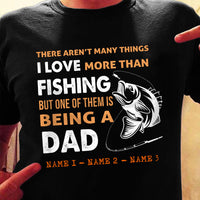 Personalized Dad Fishing T Shirt MY144 87O58 thumb 1