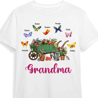 Personalized Gift for Grandma Floral Wheelbarrow Shirt - Hoodie - Sweatshirt 26275 thumb 1