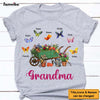Personalized Gift for Grandma Floral Wheelbarrow Shirt - Hoodie - Sweatshirt 26275 1
