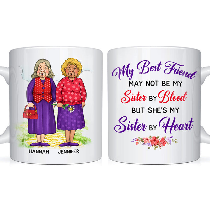 Personalized Gift For Friends My Friend May Not My Sister Mug 26280 1