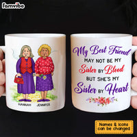Personalized Gift For Friends My Friend May Not My Sister Mug 26280 thumb 1