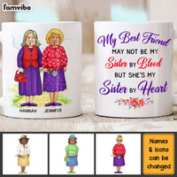 Personalized Gift For Friends My Friend May Not My Sister Mug 26280 thumb 1