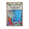 Personalized Gift for Family Outdoor Décor In Garden Metal Sign 26283 1