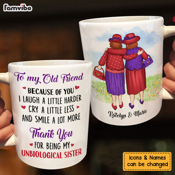 Gift For Friends Smile A Lot More Mug - Kite Leaf
