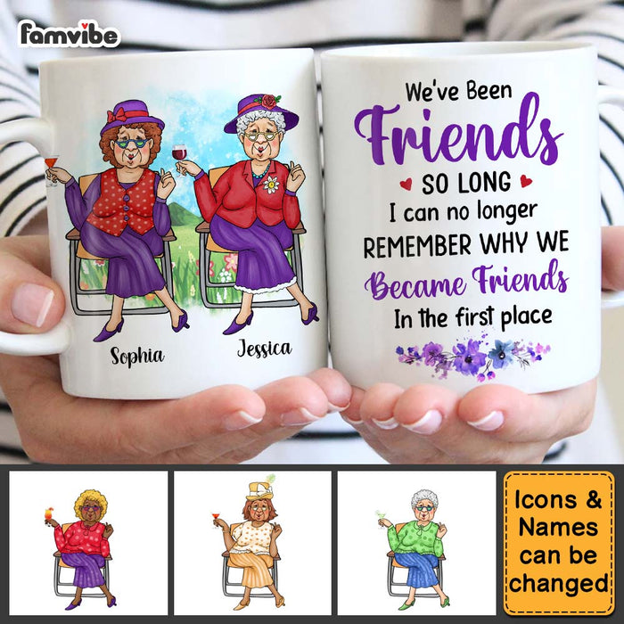 Personalized Gift For Friends Forget Why We Became Friends Mug 26288 1