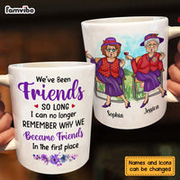 Personalized Gift For Friends Forget Why We Became Friends Mug 26288 thumb 1