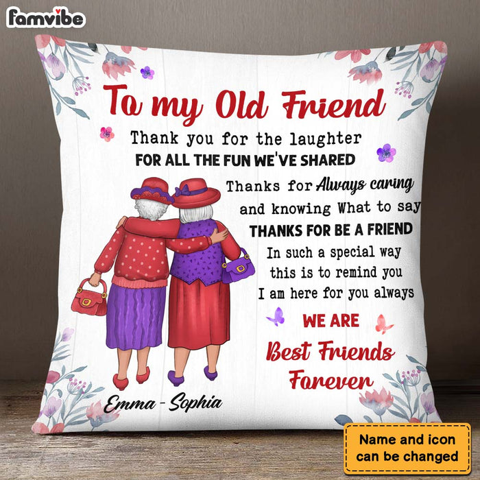 Personalized Gift For Senior Friends Thank You For Pillow 26293 1