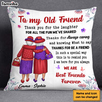 Personalized Gift For Senior Friends Thank You For Pillow 26293 thumb 1