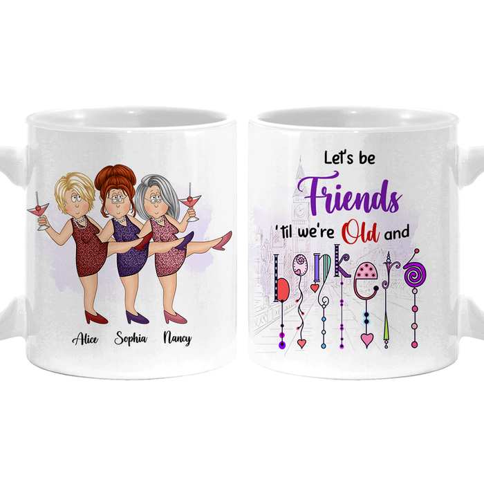 Personalized Gift For Friends We're Bonkers Mug 26294 1