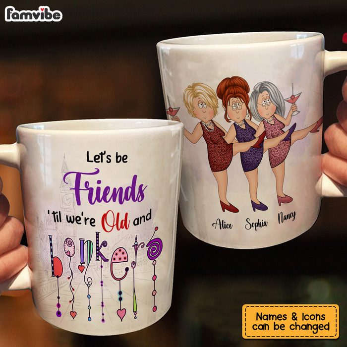 Personalized Gift For Friends We're Bonkers Mug 26294 1