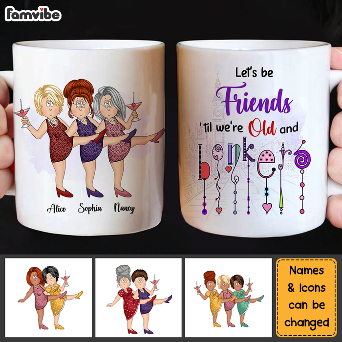 Personalized Gift For Friends We're Bonkers Mug 26294 1