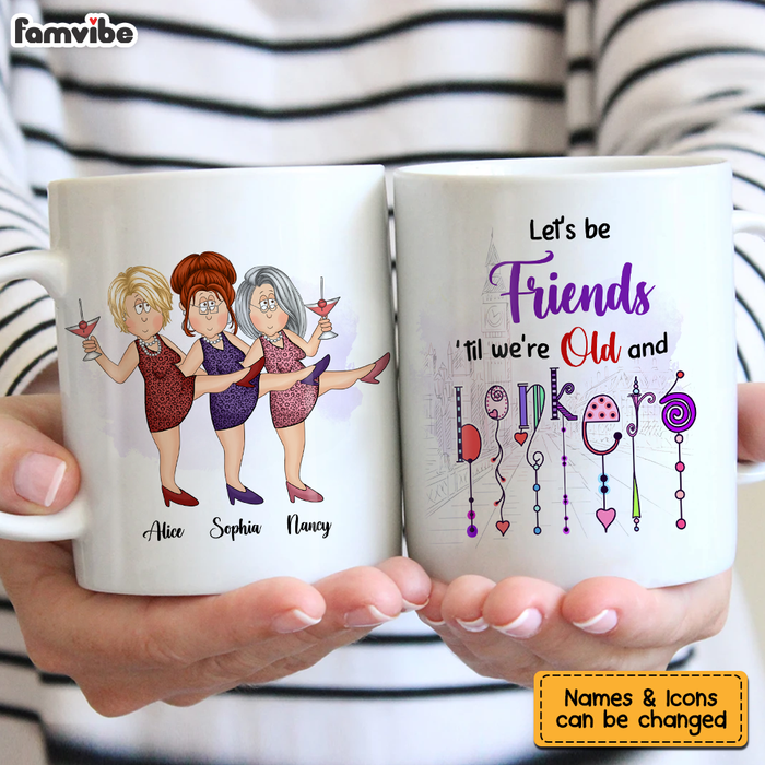 Personalized Gift For Friends We're Bonkers Mug 26294 1