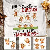 Personalized Dad Grandpa My Circus T Shirt MY52 67O53 thumb 1