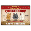 Personalized Gift For Farm Chicken Coop Metal Sign 26298 1