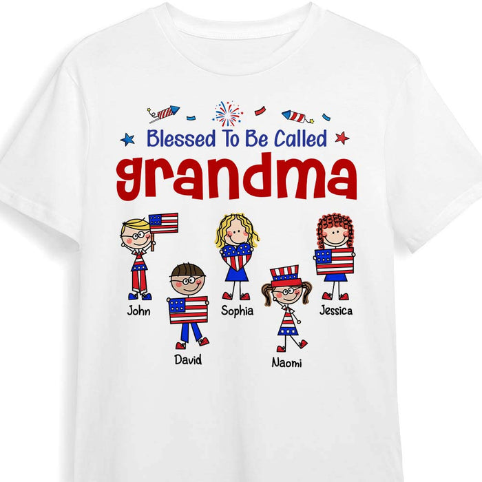 Personalized Gift For Grandma With Kids Shirt - Hoodie - Sweatshirt 26299 1