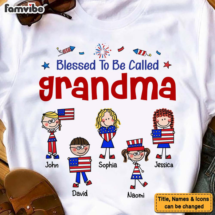 Personalized Gift For Grandma With Kids Shirt - Hoodie - Sweatshirt 26299 1