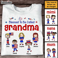 Personalized Gift For Grandma With Kids Shirt - Hoodie - Sweatshirt 26299 thumb 1