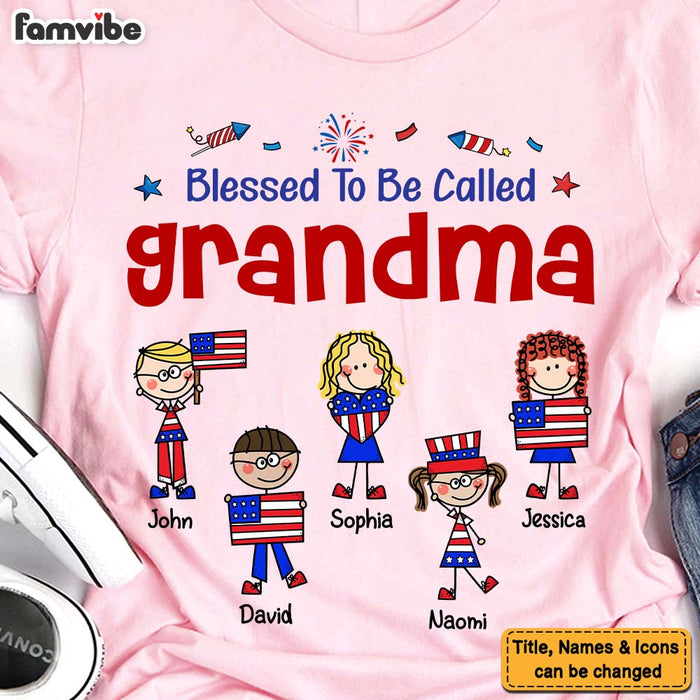 Personalized Gift For Grandma With Kids Shirt - Hoodie - Sweatshirt 26299 1