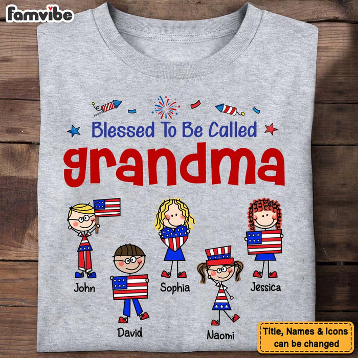 Personalized Gift For Grandma With Kids Shirt - Hoodie - Sweatshirt 26299 1