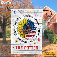 Personalized Gift For Family Sunflower Flag 26301 thumb 1