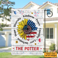 Personalized Gift For Family Sunflower Flag 26301 thumb 1