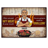 Personalized Gift For Family Once You Put My Meat In Your Mouth Metal Sign 26304 1