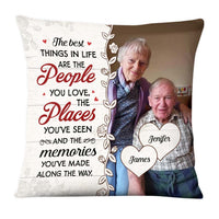 Personalized Gift For Couple The Thing In Life Pillow 26305 thumb 1