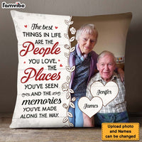 Personalized Gift For Couple The Thing In Life Pillow 26305 thumb 1