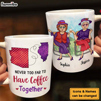 Personalized Long Distance State To State Gifts For Old Friends Mug 26313 thumb 1