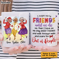 Personalized Gift For Funny Friends Ghost Scare People Mug 26325 thumb 1