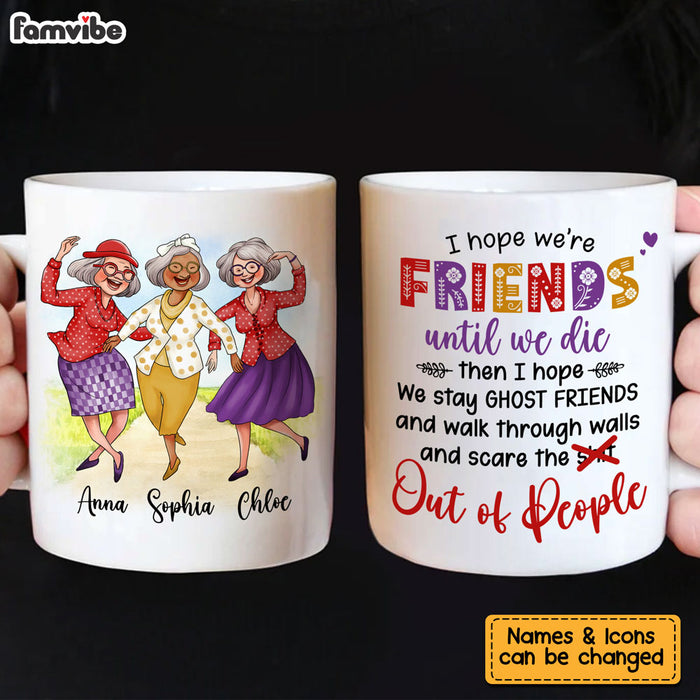 Personalized Gift For Funny Friends Ghost Scare People Mug 26325 1