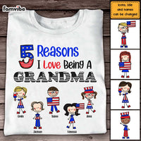 Personalized Gift For Grandma Reasons I Love Being A Grandma Shirt - Hoodie - Sweatshirt 26339 thumb 1